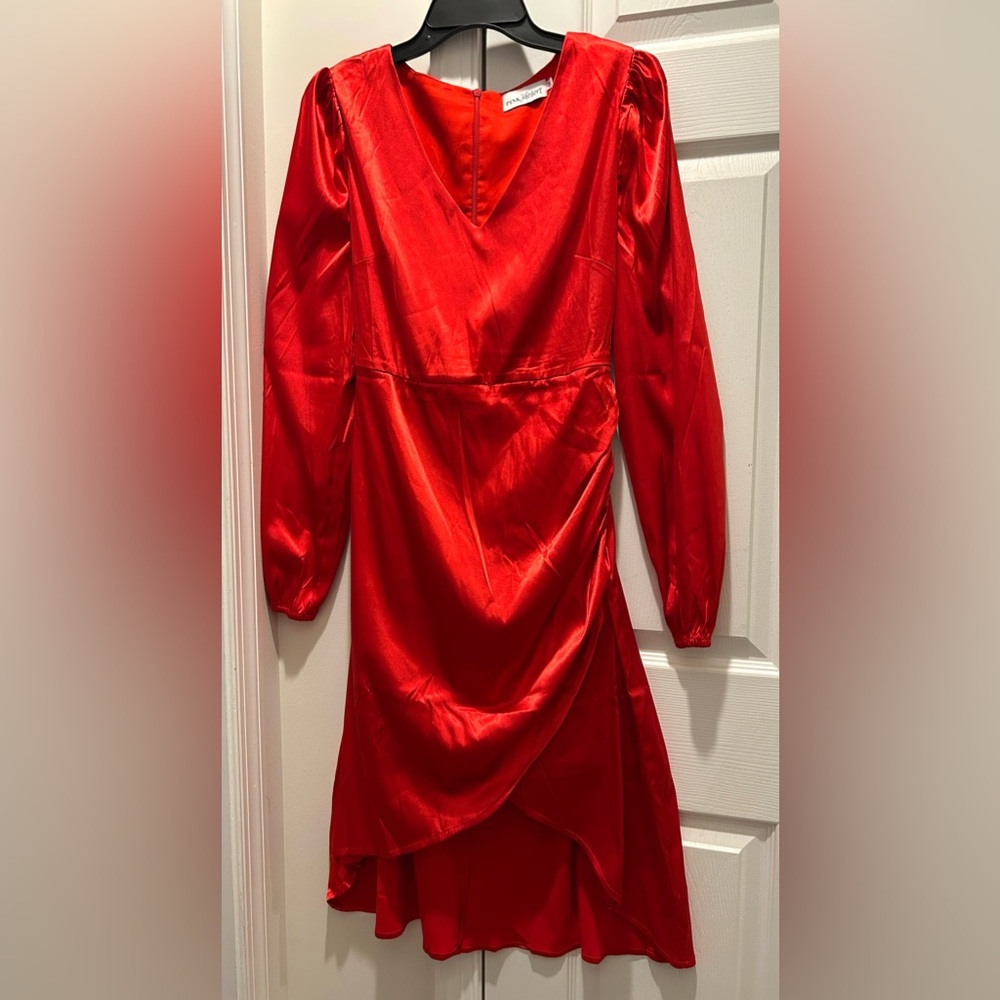 Pink Desert Red dress